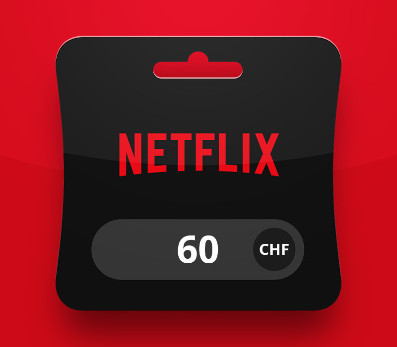 Netflix CHF 60 Gift Card CH cover art