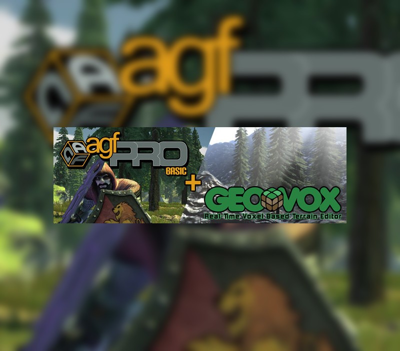Axis Game Factory's AGFPRO 3.0 + GeoVox cover art