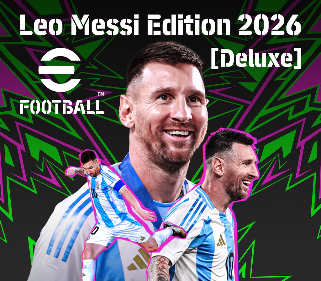 eFootball 2026: Leo Messi Deluxe Edition EU (European Union + UK only) cover art
