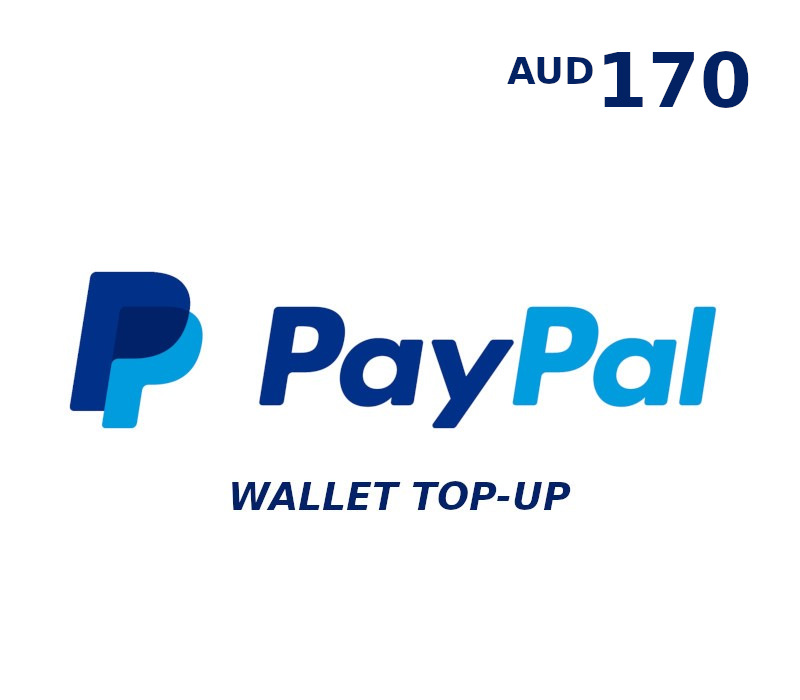 PayPal Wallet AUD 170 Top Up cover art