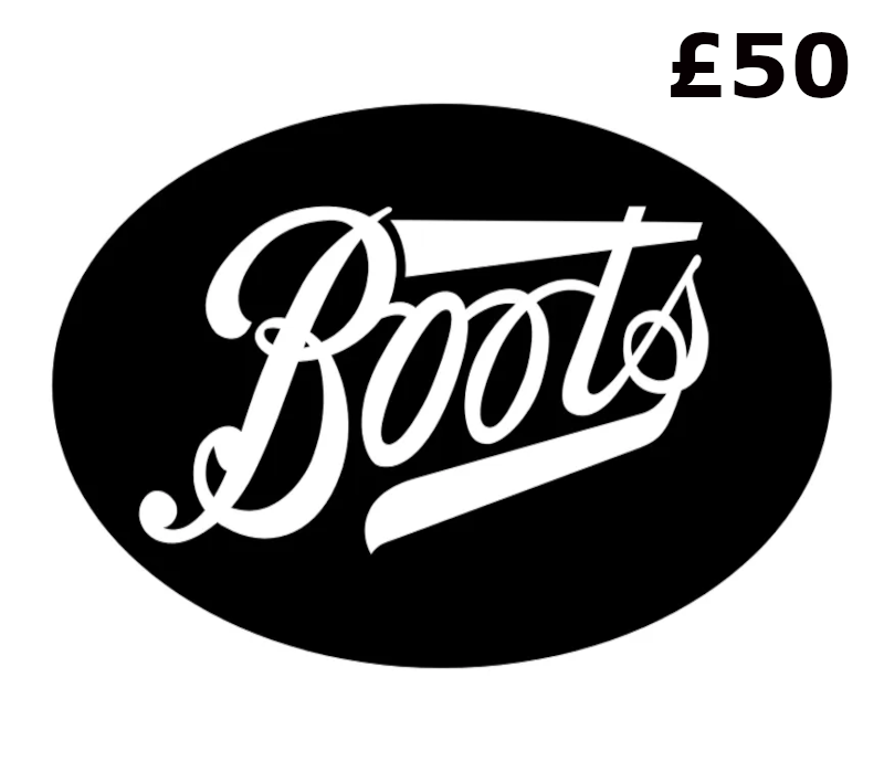 Boots Digital GBP 50 Gift Card cover art