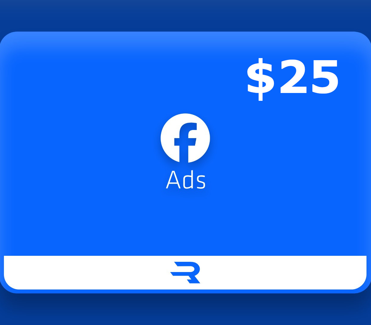 Rewarble Facebook Ads $25 Gift Card cover art