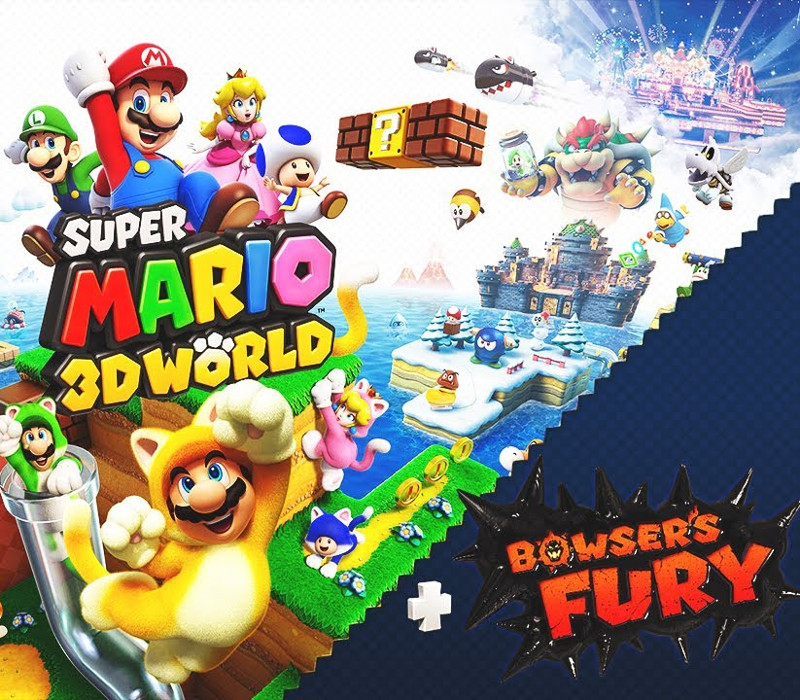 Super Mario 3D World + Bowser’s Fury NA Nintendo Switch Access cover art