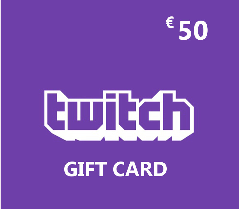 Twitch EUR 50 Gift Card BE cover art