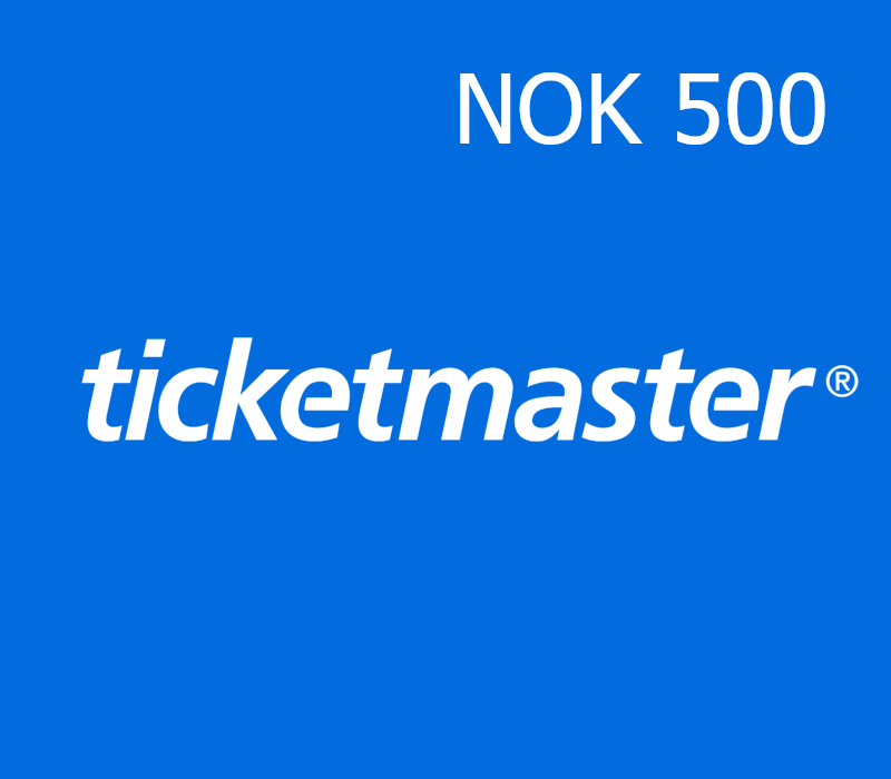 Ticketmaster 500 NOK Gift Card NO cover art