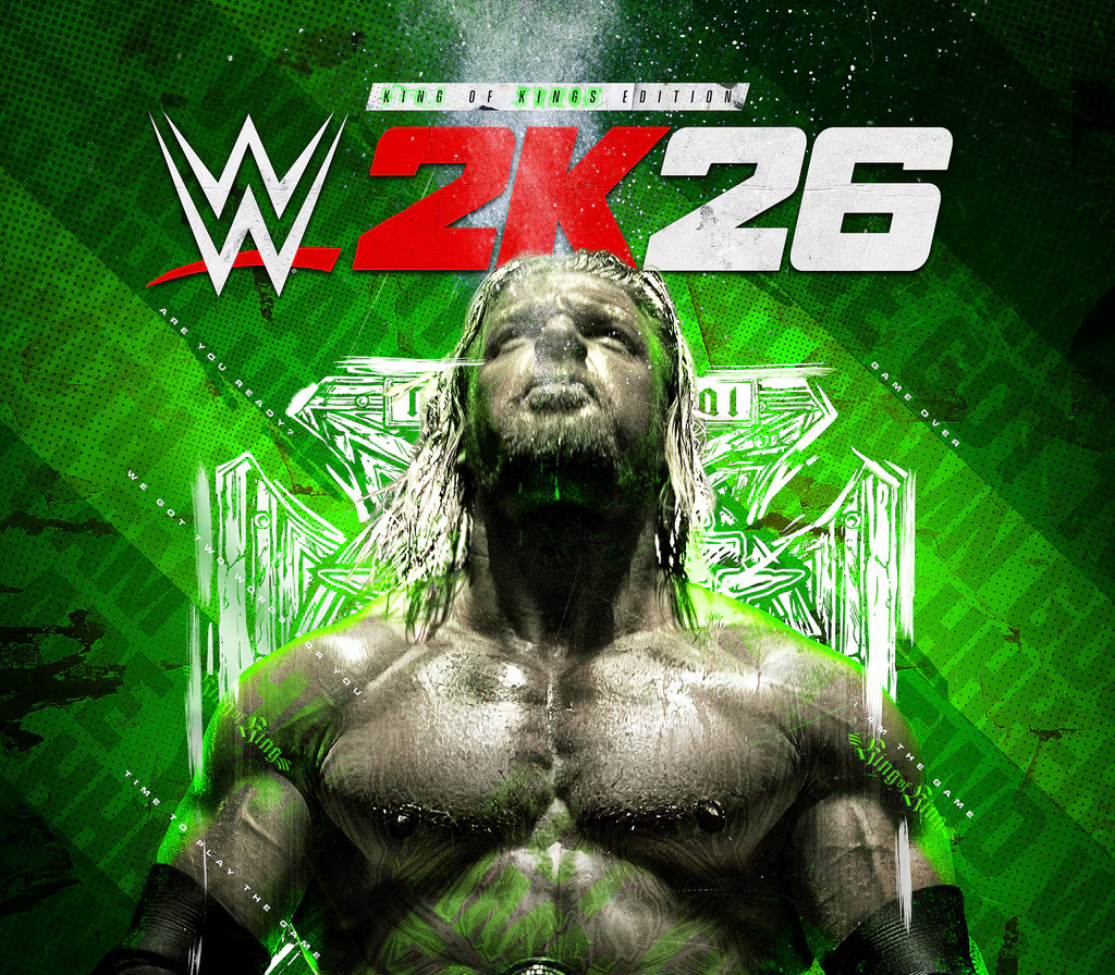 WWE 2k26 King of Kings Edition cover art
