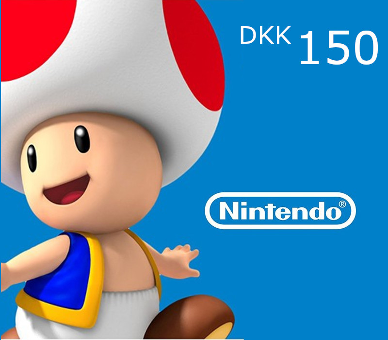 Nintendo eShop Prepaid Card DKK 150 Key DK cover art