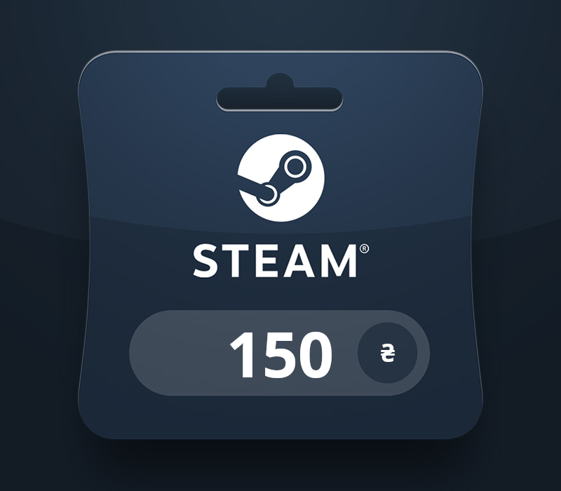 Steam Wallet UAH 150 Gift Card UA cover art