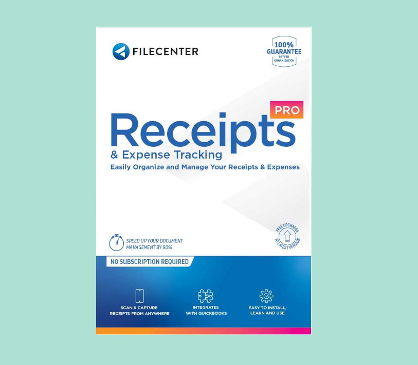 FileCenter Receipts Professional 12 cover art