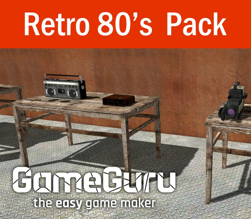 GameGuru - Retro 80s Pack DLC cover art