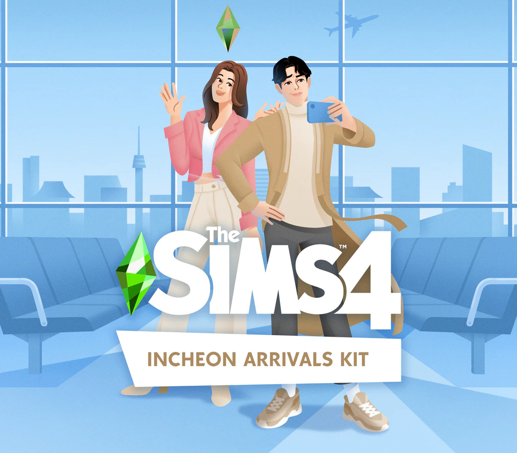 The Sims 4 - Incheon Arrivals Kit DLC cover art