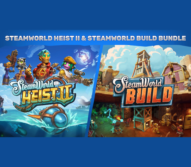 SteamWorld Heist 2 & SteamWorld Build Bundle cover art