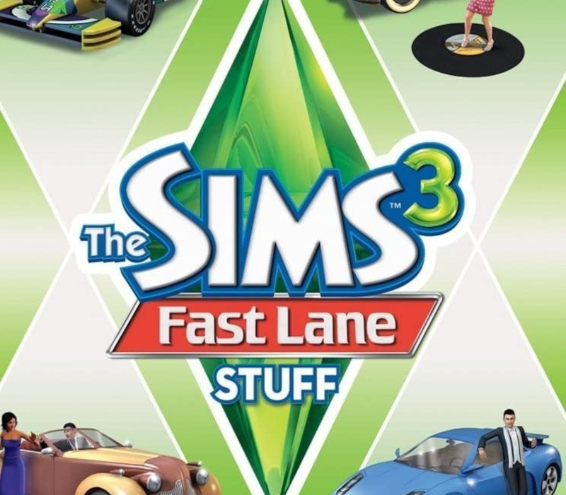 The Sims 3 + Fast Lane Stuff Pack cover art