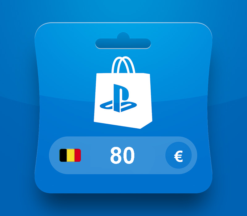 PlayStation Network EUR 80 Gift Card BE cover art