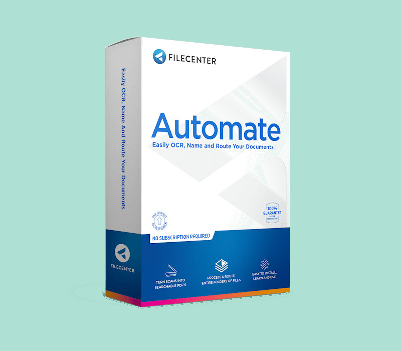 FileCenter Automate Professional Plus 12 cover art