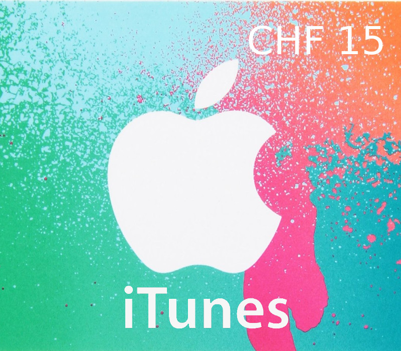 iTunes 15 CHF CH Card cover art