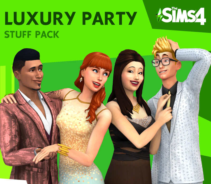 The Sims 4 - Luxury Party Stuff DLC cover art