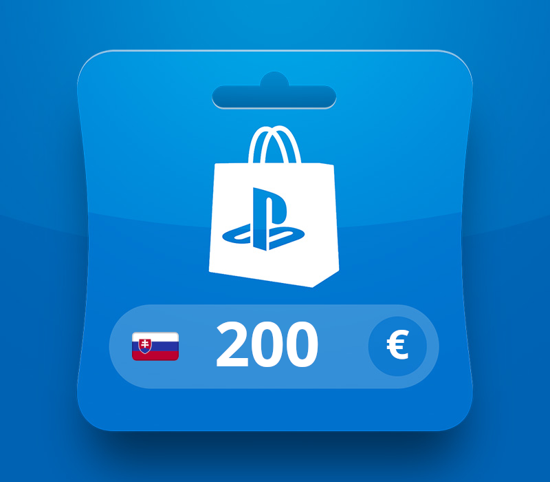 PlayStation Network EUR 200 Gift Card SK cover art