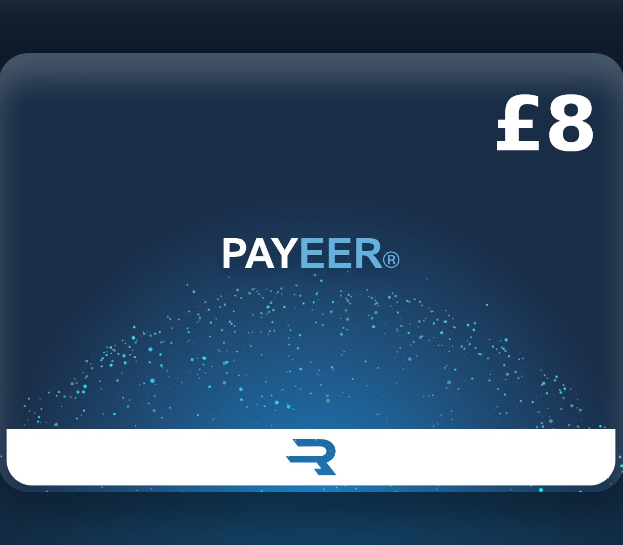 Rewarble Payeer GBP 8 Gift Card cover art