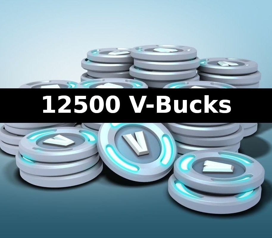 Fortnite 12500 V-Bucks UK PS4/PS5 cover art
