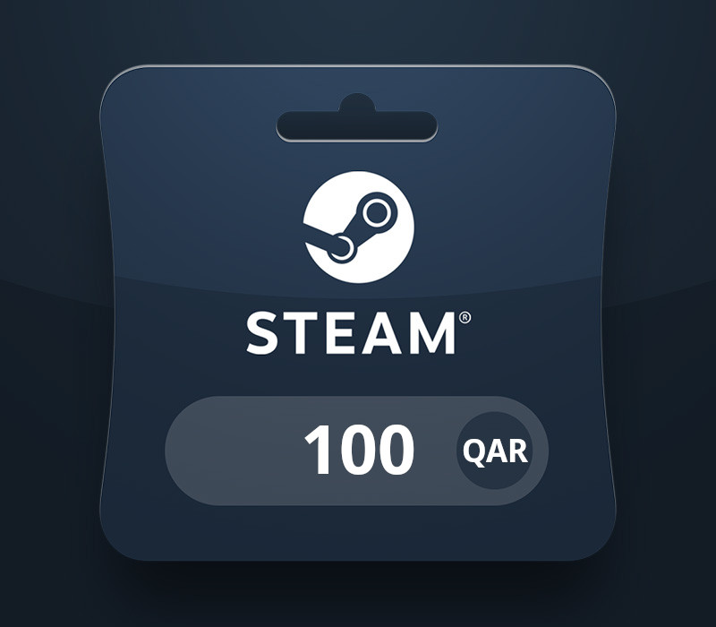 Steam Wallet QAR 100 Gift Card cover art