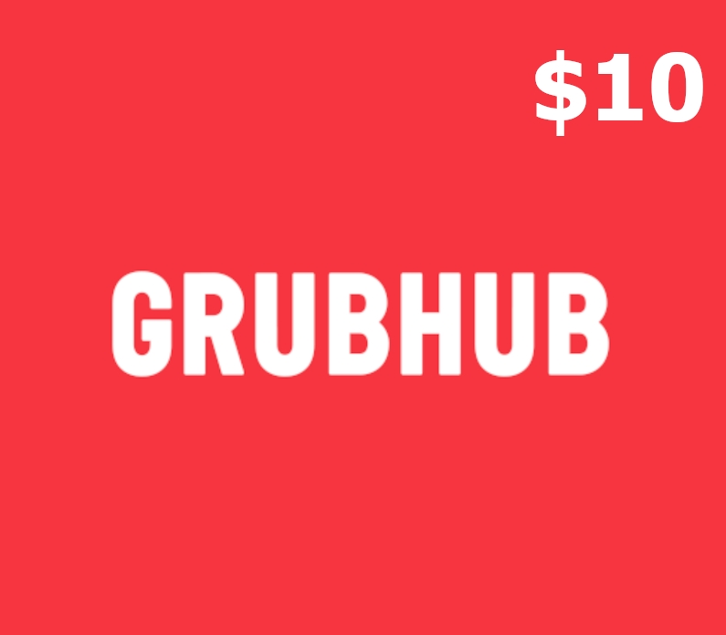 Grubhub USD 10 Gift Card cover art