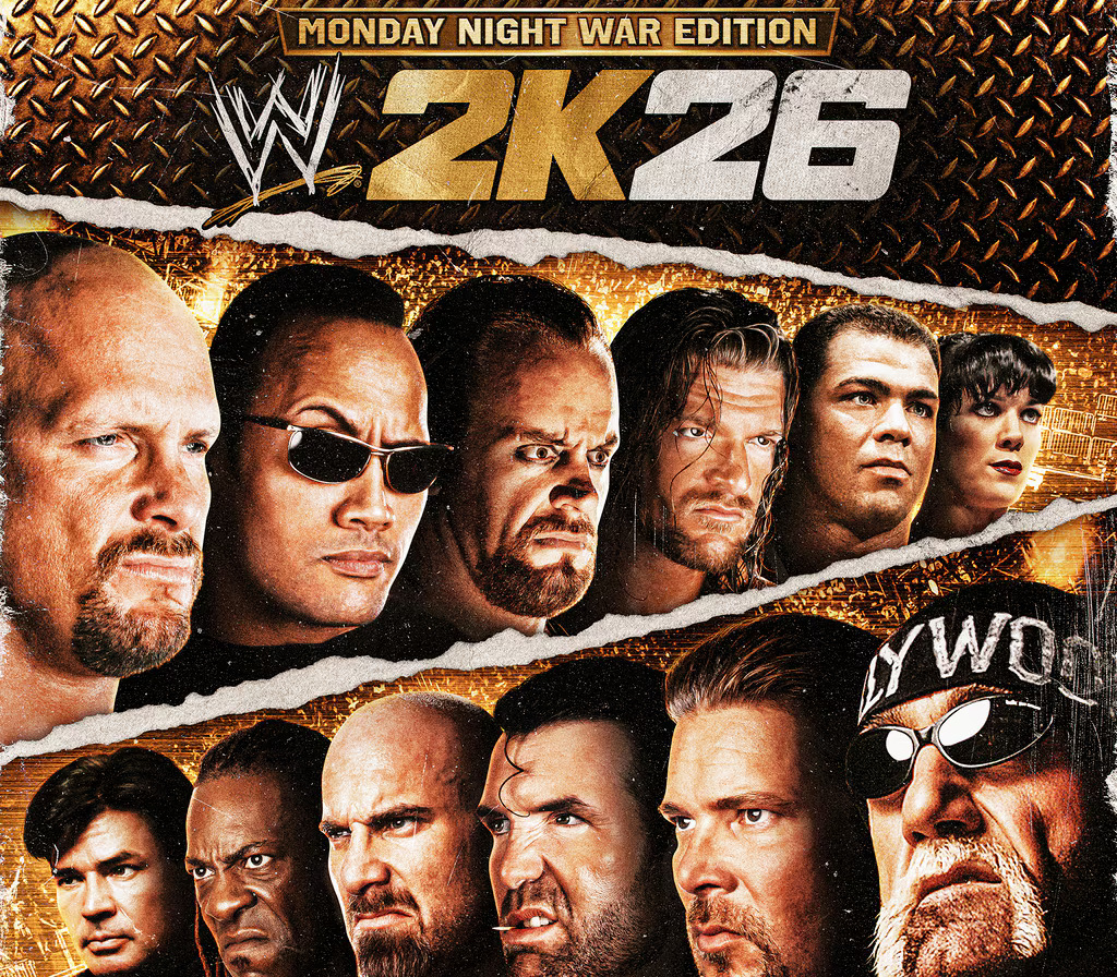 WWE 2k26 Monday Night War Edition cover art