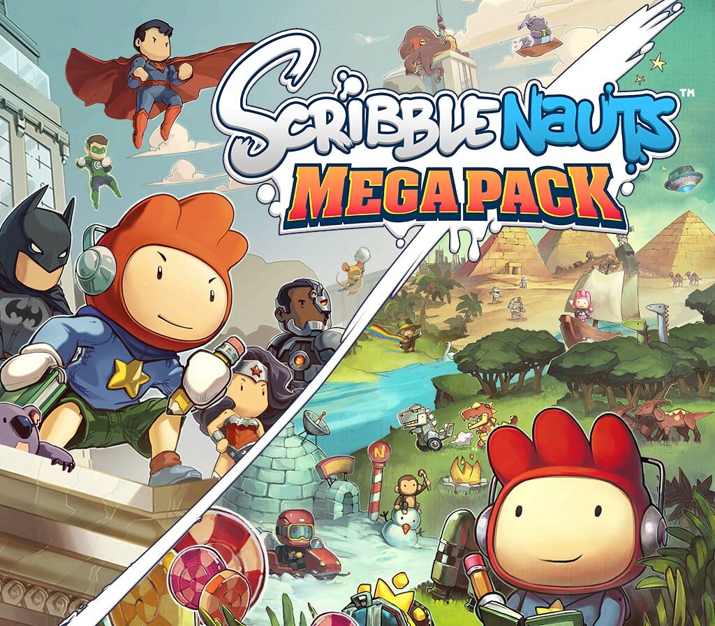Scribblenauts Mega Pack Nintendo Switch Access cover art