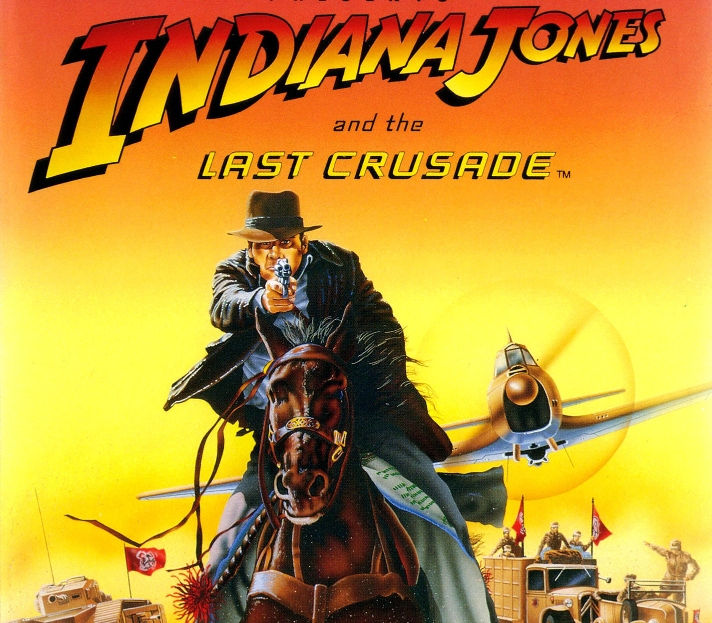Indiana Jones and the Last Crusade cover art