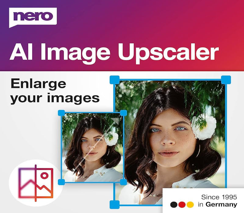 Nero AI Image Upscaler (1 Year / 1 PC) cover art