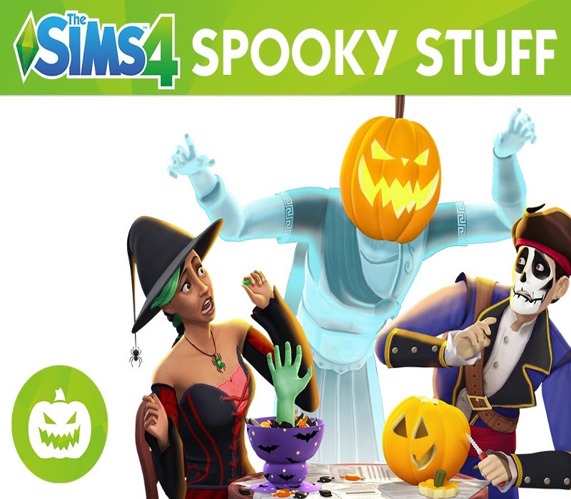 The Sims 4 - Spooky Stuff DLC cover art