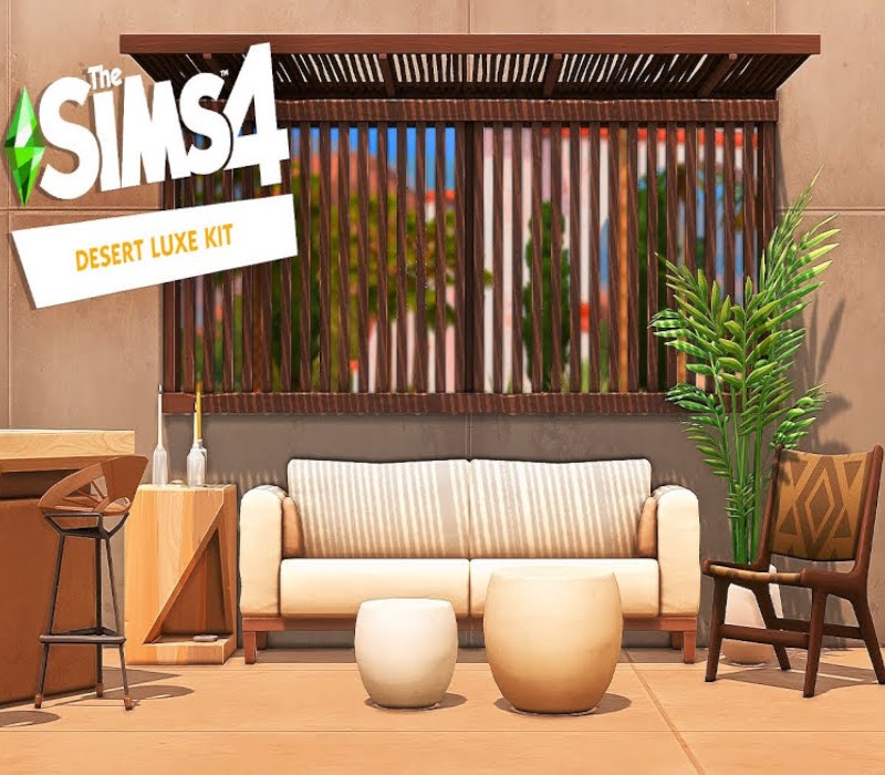 The Sims 4 - Desert Luxe Kit DLC cover art