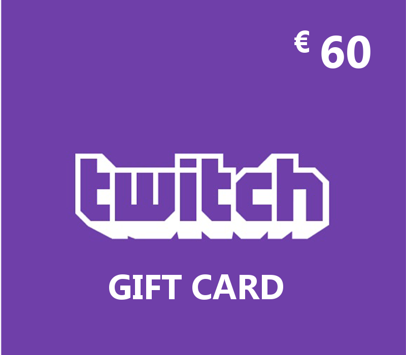 Twitch EUR 60 Gift Card cover art