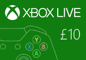 XBOX Live GBP 10 Prepaid Card cover art