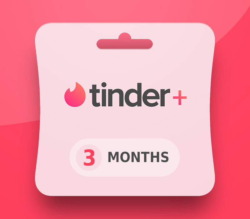 Tinder Plus - 3-Month Subscription Key HU cover art
