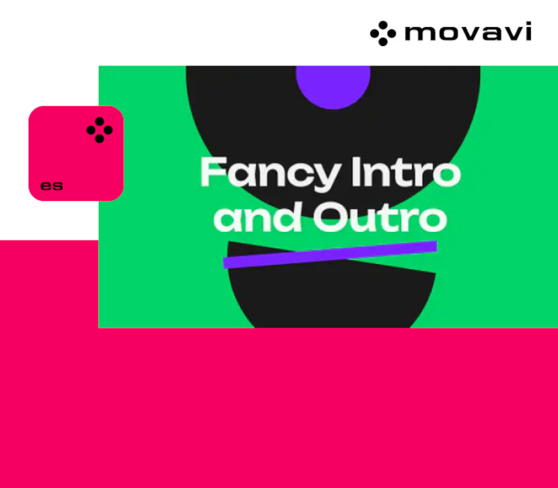 Movavi Video Editor 2025 - Fancy Intro and Outro Pack DLC cover art
