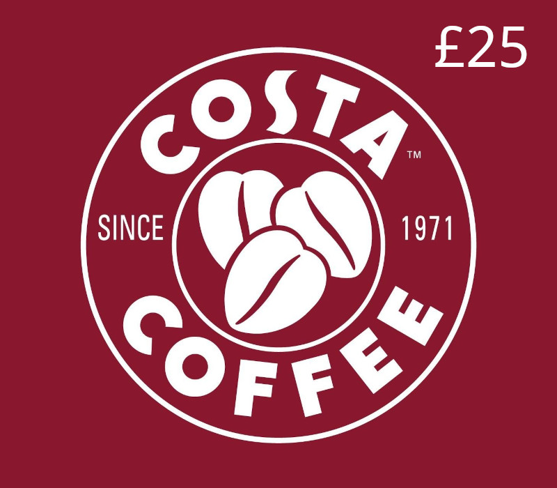 Costa Coffee £25 Gift Card cover art