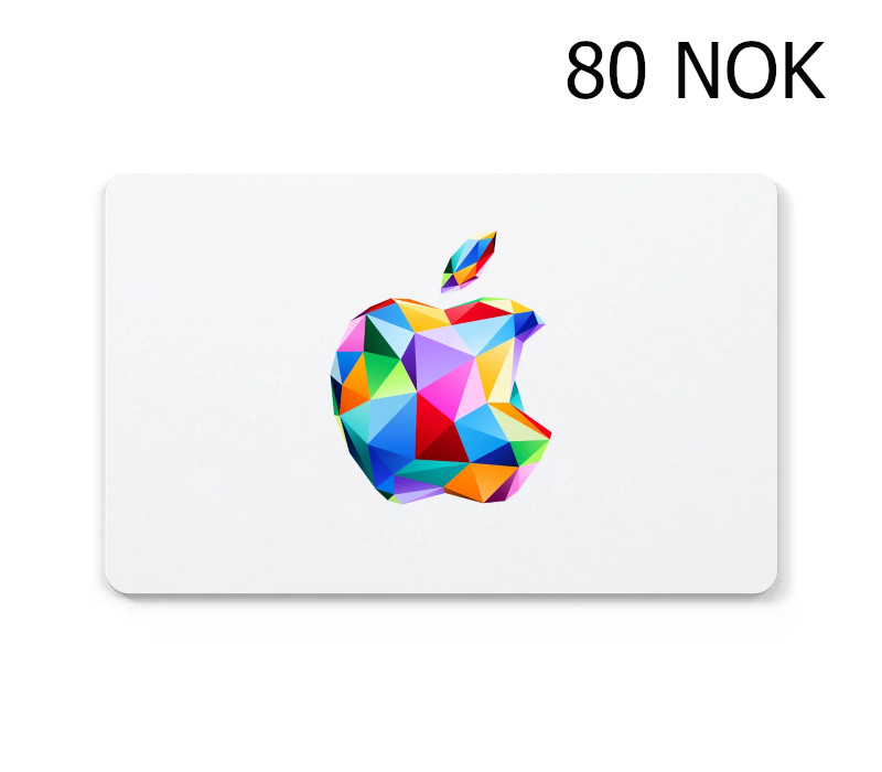 Apple 80 NOK Gift Card NO cover art
