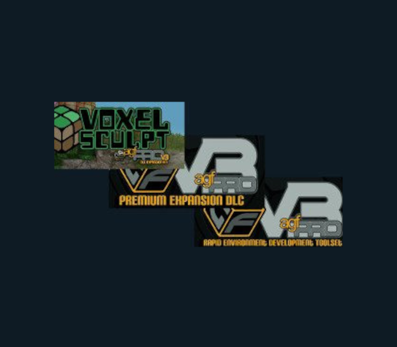 Axis Game Factory's AGFPRO + Voxel Sculpt + PREMIUM Bundle cover art