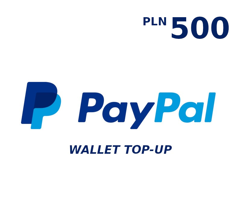PayPal Wallet PLN 500 Top Up cover art