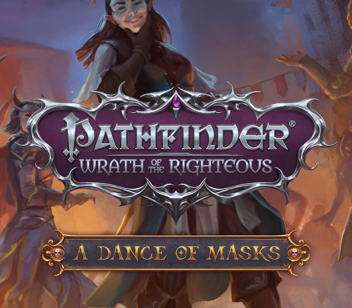 Pathfinder: Wrath of the Righteous - A Dance of Masks DLC cover art