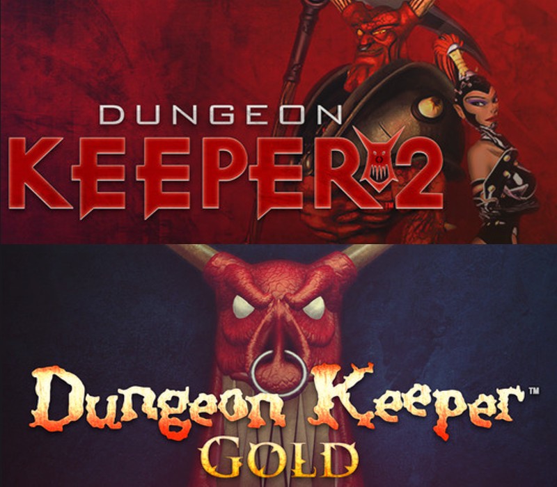 Dungeon Keeper Gold + Dungeon Keeper 2 cover art