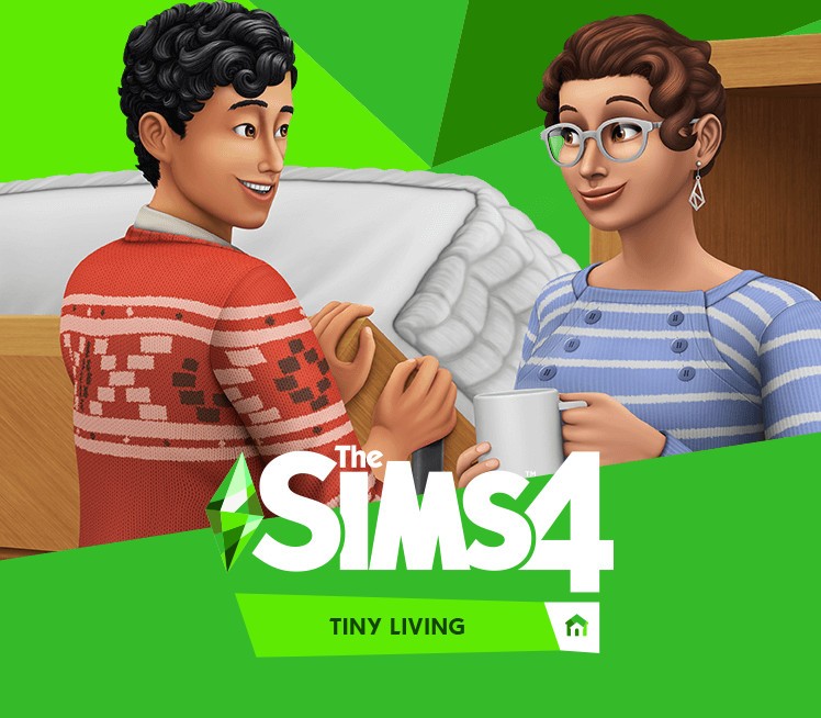 The Sims 4 - Tiny Living DLC cover art