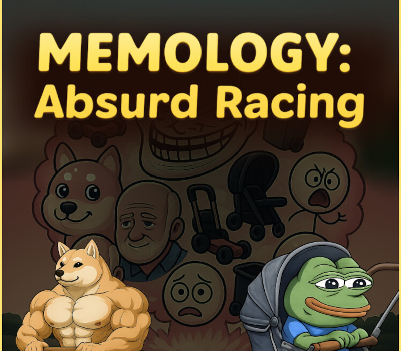MEMOLOGY: Absurd racing cover art