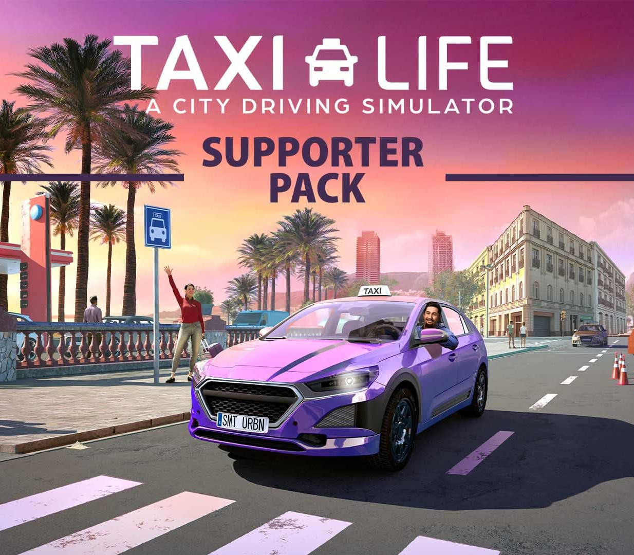 Taxi Life: A City Driving Simulator - Supporter Pack DLC cover art