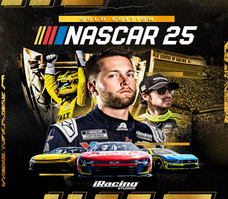 NASCAR 25 Gold Edition cover art