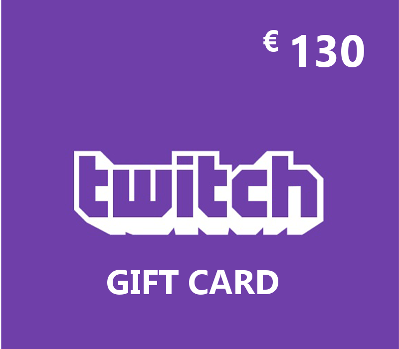 Twitch EUR 130 Gift Card cover art