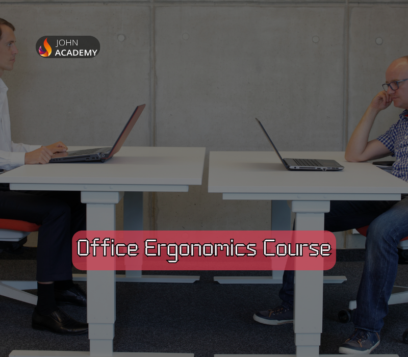 Office Ergonomics – Create a Productive Workspace John Academy cover art