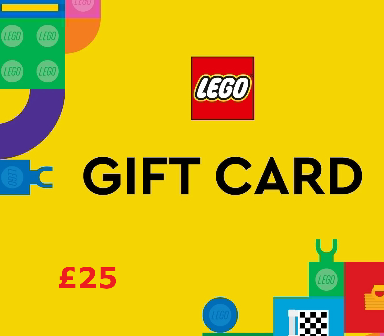 Lego £25 Gift Card cover art