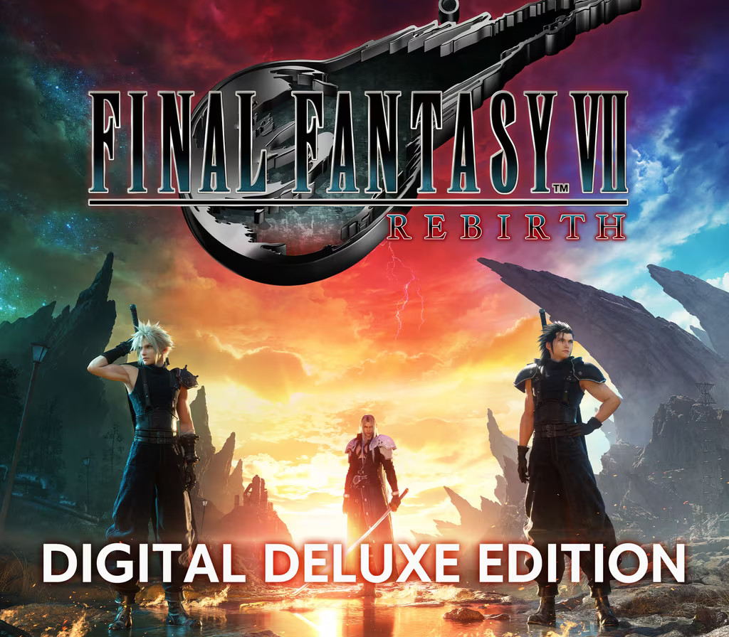 Final Fantasy VII Rebirth Deluxe Edition cover art